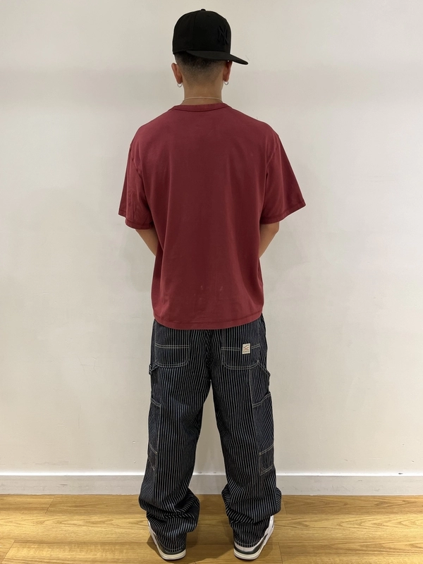 ✴︎✴︎レッドブル✴︎✴︎ GAP バギーカーペンターパンツ　ストライプ30/30 GAP ストライプ カーペンターパンツ バギー 29/30 - メルカリ