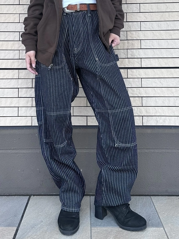 【大人気】バギー カーペンターデニム