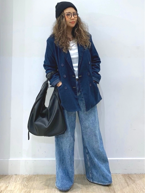 【GAPstudio】デニムonデニムで大人カジュアル！