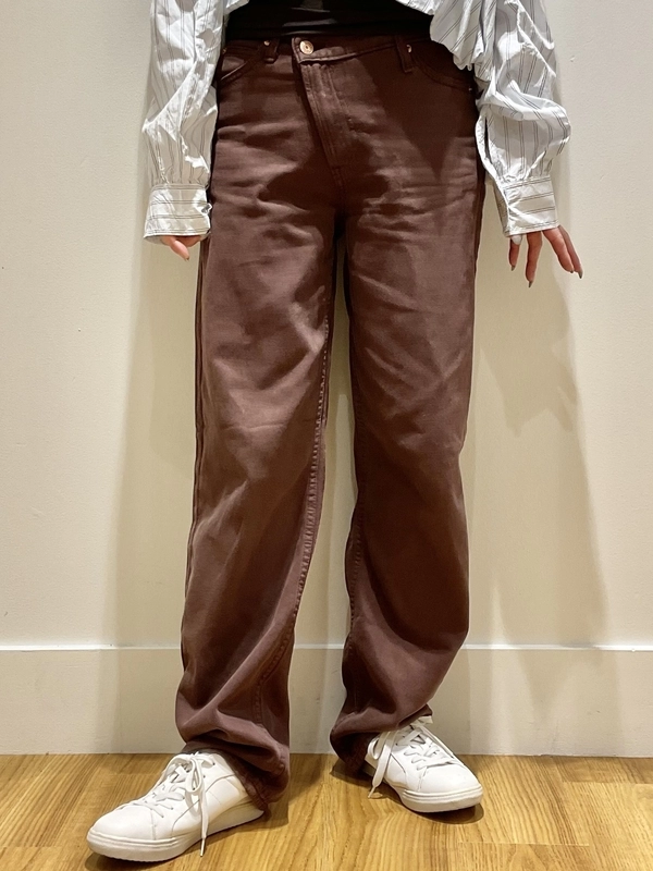 美シルエットバブルヘムシャツ