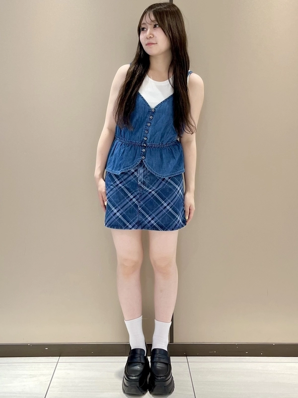 真夏のデニムコーデ
