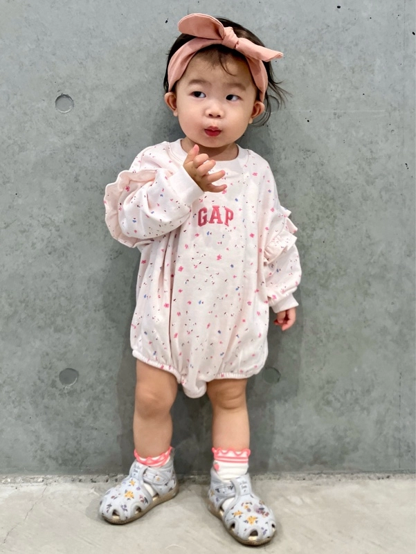 【花柄ボディスーツ】