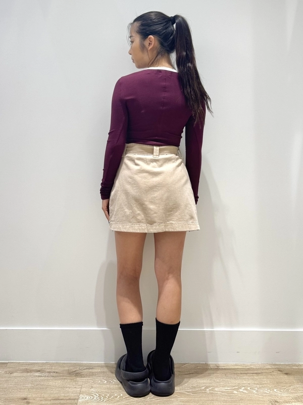 秋まで着れる！ミニスカコーデ