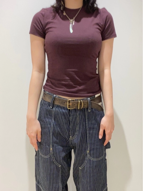 今どきシルエット！バギーカーペンターデニム