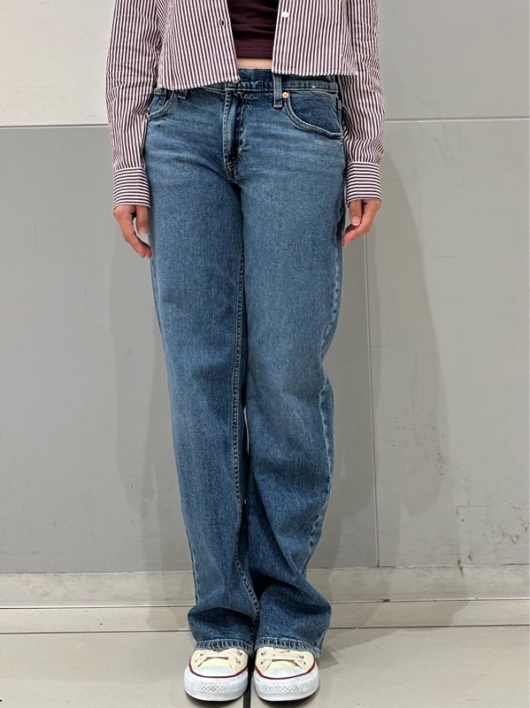 【クップドシャツ×90sデニムの抜け感コーデ！】