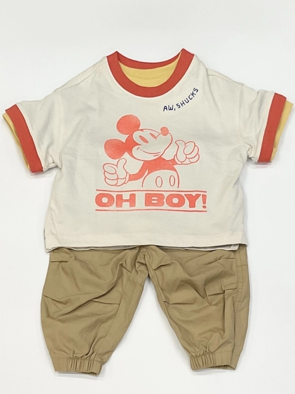 DisneyのTシャツで夏を過ごそう