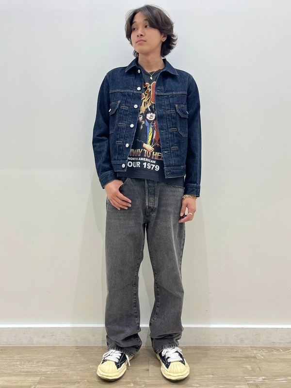 ミュージックTシャツコーデ