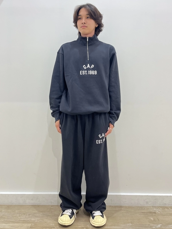 シルエット完璧！スウェットセットアップ