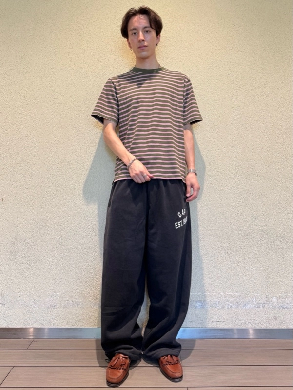 【スウェットをファッションに】