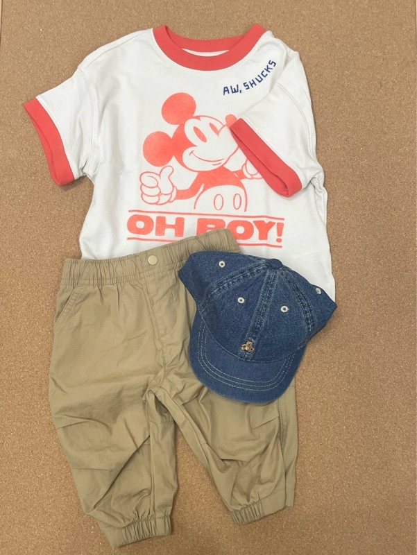 【Disney】ミッキーアクティブコーデ