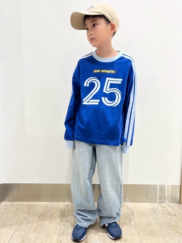 元気キッズにオススメ⭐︎カジュアル×スポーティコーデ