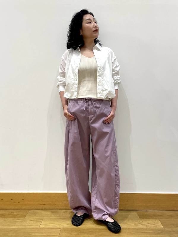 【大人気】バレルパラシュートパンツ