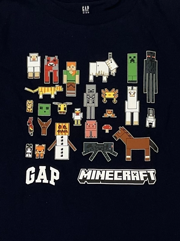 マインクラフトのTシャツを着よう！
