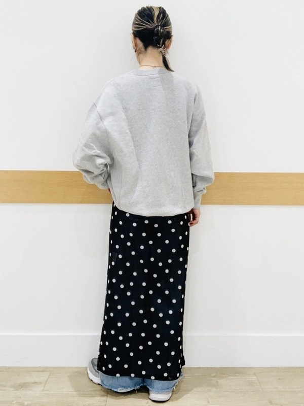 ロゴスウェット✖️ドットワンピース
