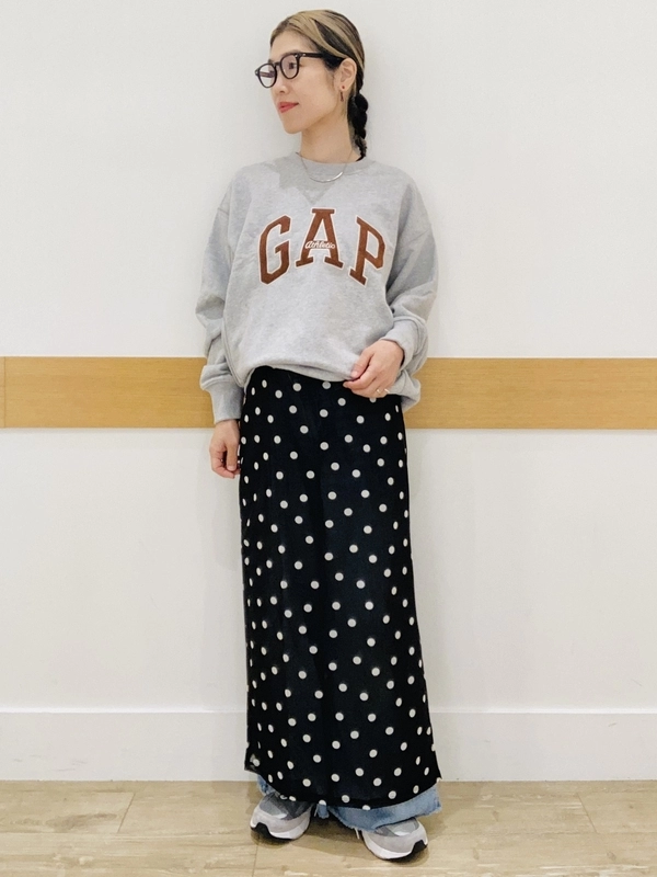 ロゴスウェット✖️ドットワンピース