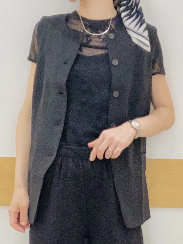 重くならないブラックスタイル