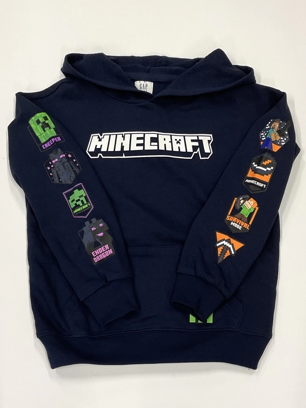 秋に大活躍！マインクラフトパーカー