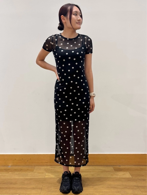 新品　baby gap   水玉ワンピース  白デニム　二枚組　90 (K)babyGap ディズニー ミニーマウス チュールワンピース