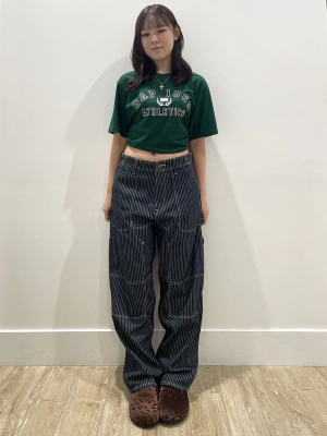 ユニセックスにおすすめ☆バギーカーペンターデニム！のスタイリング