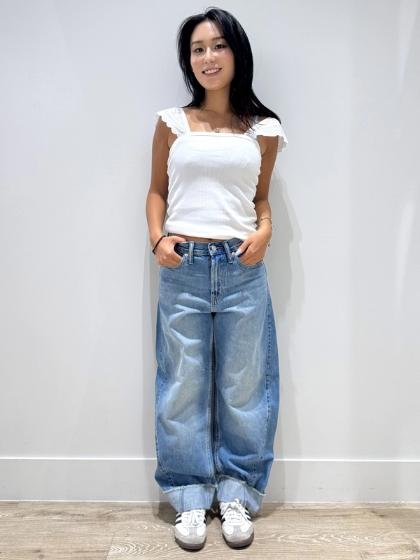 爽やか！白T×デニムstyle