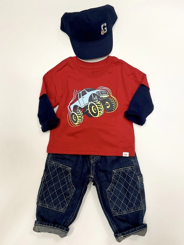 乗り物Tシャツコーデ★