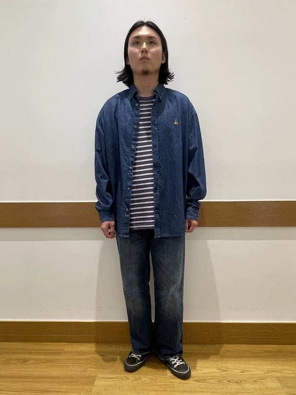 秋に向けてシャツスタイル