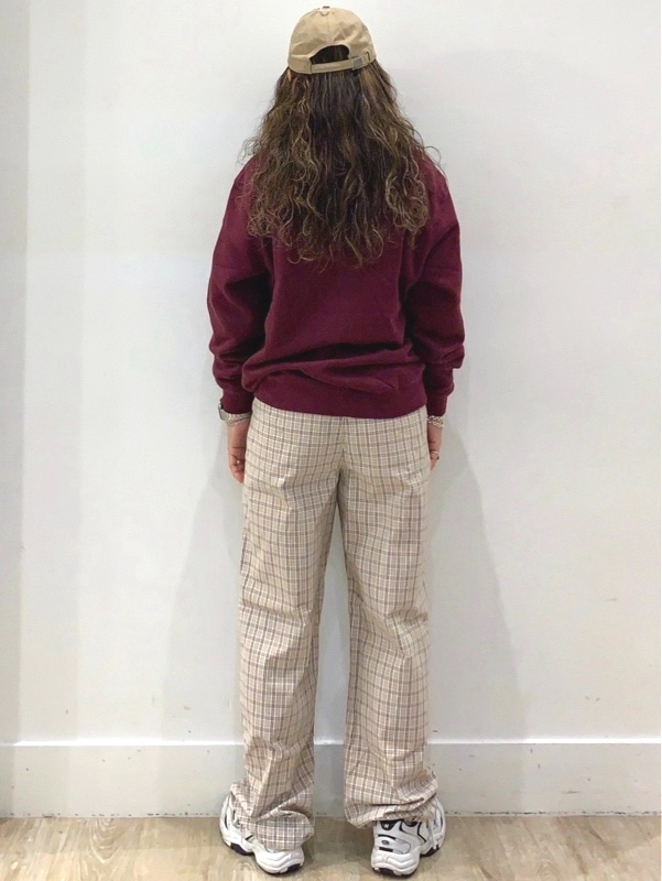 【秋先取り】チェックパンツでトラッドコーデ