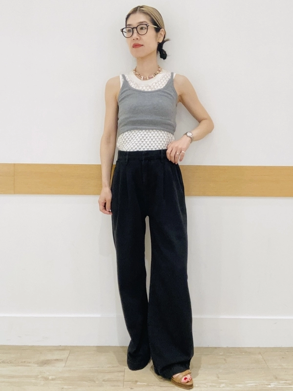 ふんわり柔らか♡カシミアタッチタンクトップ