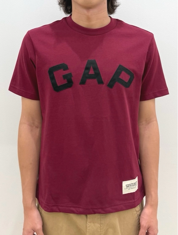 【New】GAPロゴTシャツコーデ