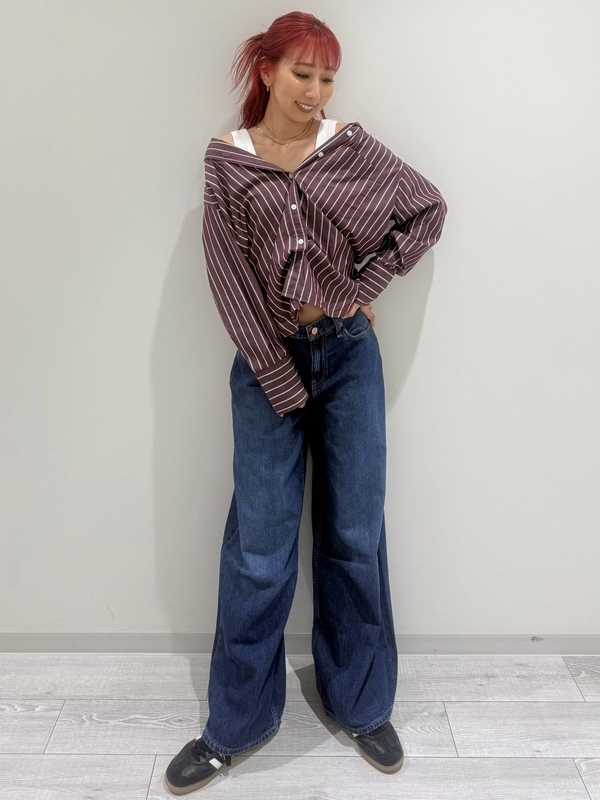 【New】秋カラーが可愛いビッグシャツ