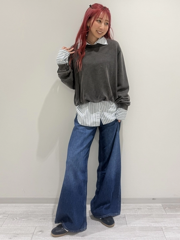 【大人気】スウェットを使ったコーデ