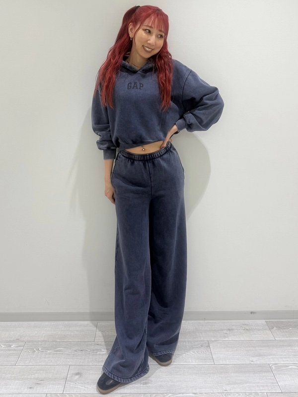 【New】バックロゴが可愛いセットアップ