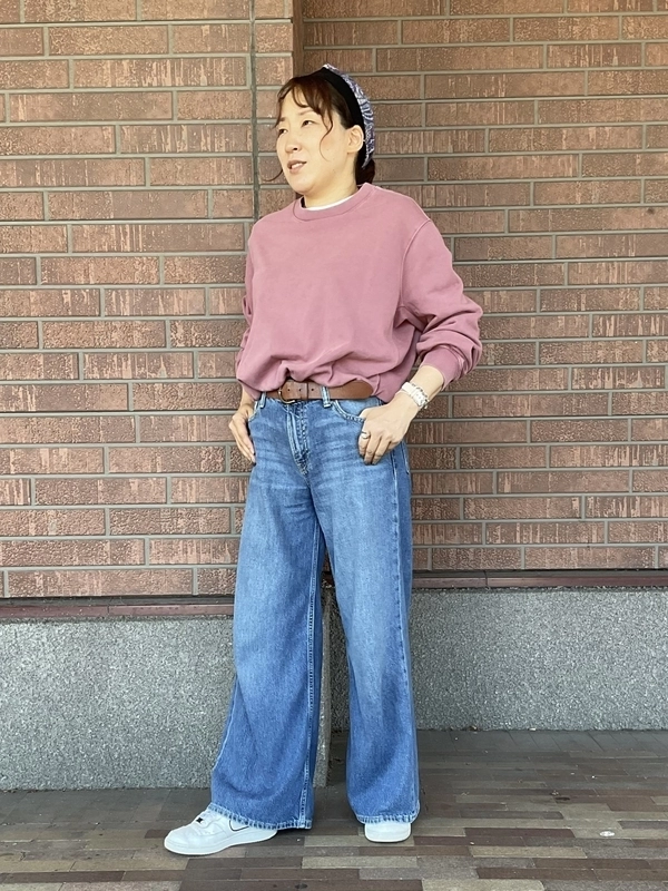 今秋トレンド☆バブルスウェット