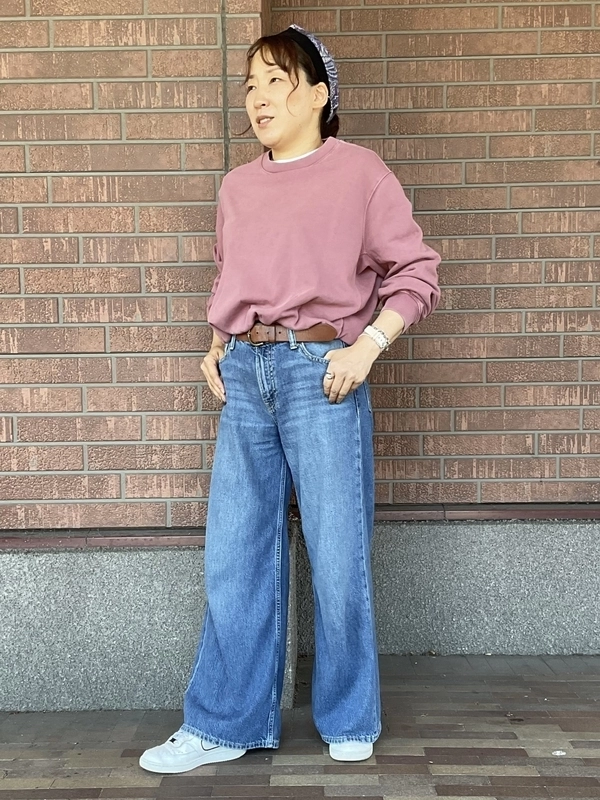 今秋トレンド☆バブルスウェット