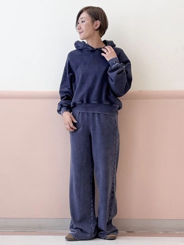 【人気】ロゴスウェットセットアップ