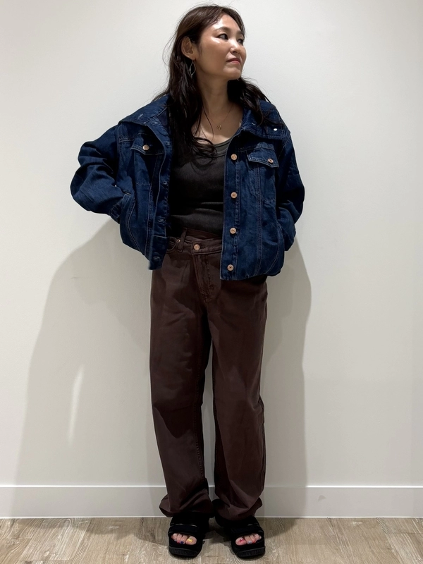 【先取り買い‼︎】長く使えるデニムバブルジャケット