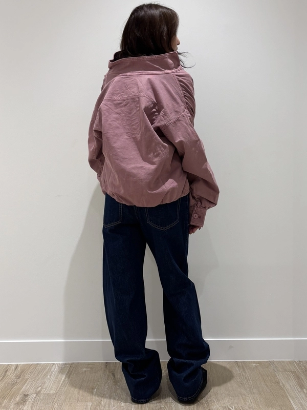 【先取り買い‼︎】くすみピンクのバブルジャケット
