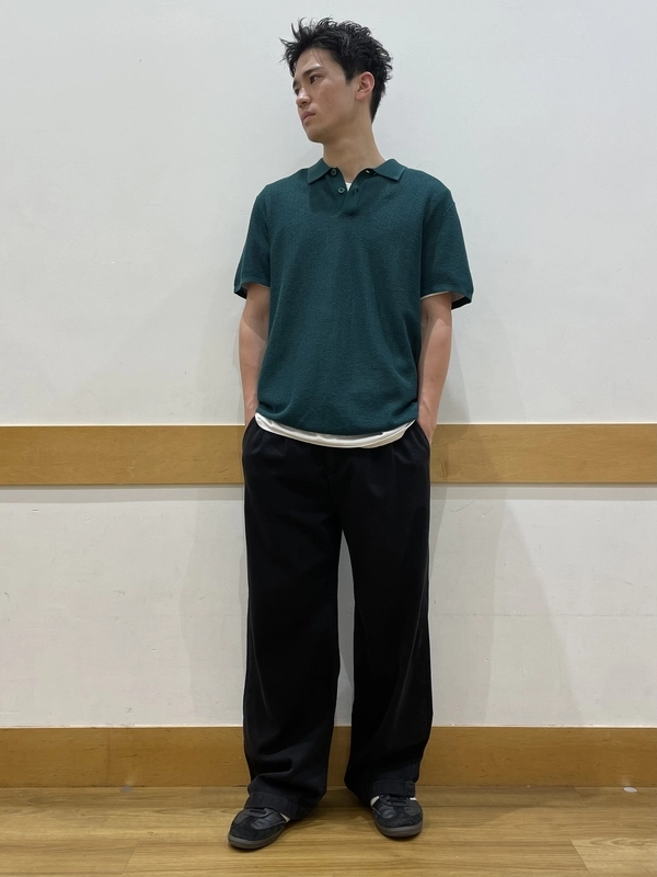 【クロシェポロシャツ】