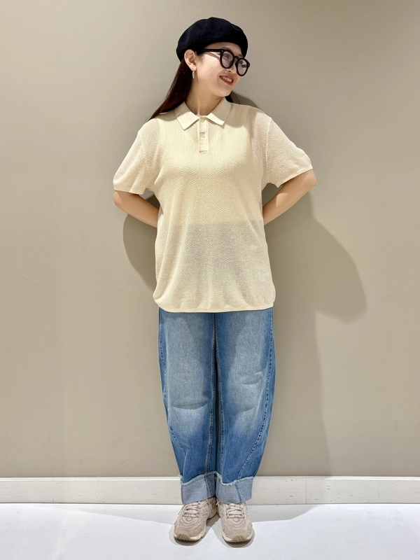定番ポロ×デニムをおしゃれに