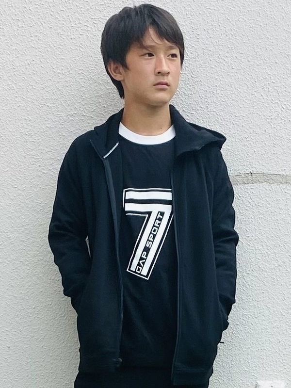 キッズ【スポーツコーデ】ブラック一色