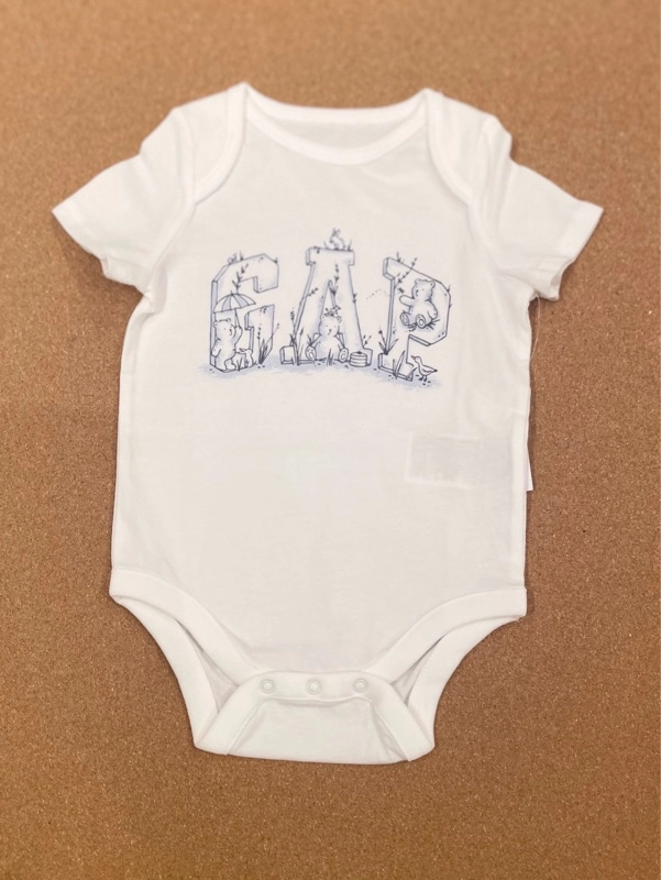 【BABY】刺繍入りデニムカバーオール