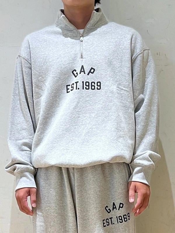 【ハーフジップ】セットアップ