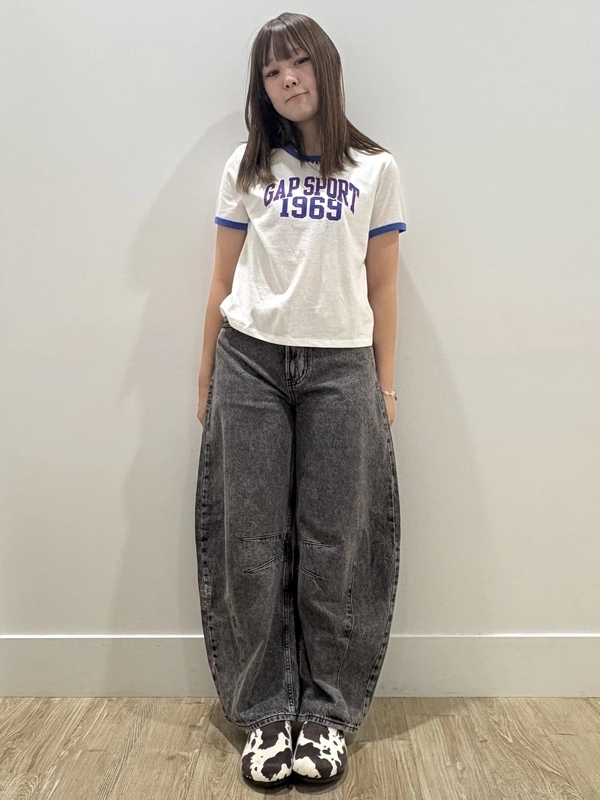 ホースシューデニムでシンプルコーデ⭐︎
