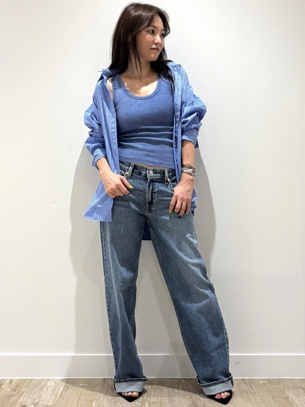 【ローライズのこなれ感】90s Loose デニム