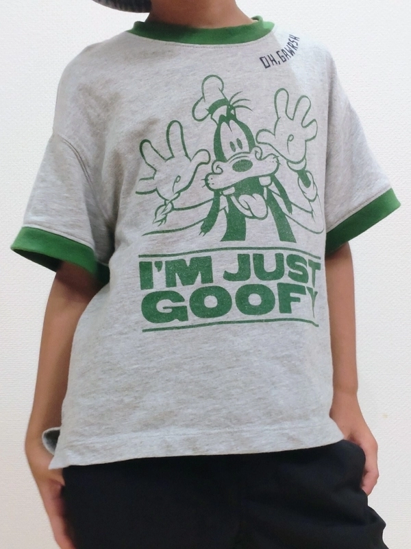 【グーフィーTシャツで夏コーデ☆】