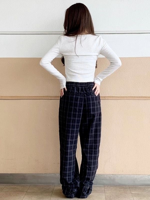 【可愛い】チェックパンツ☆