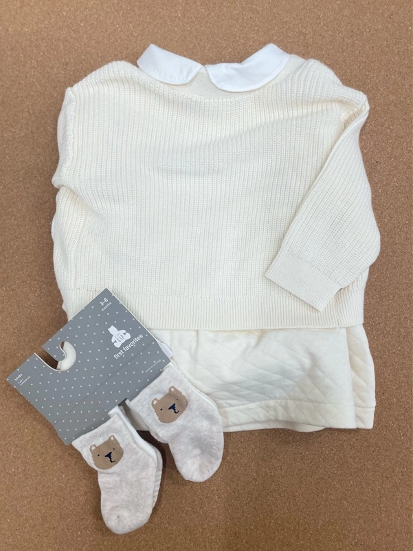 【BABY】ギフトにもおすすめ♡キルトワンピースコーデ