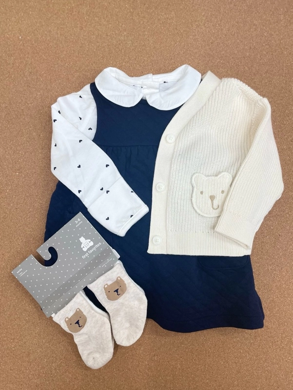 【BABY】お出かけに♡キルトワンピースコーデ
