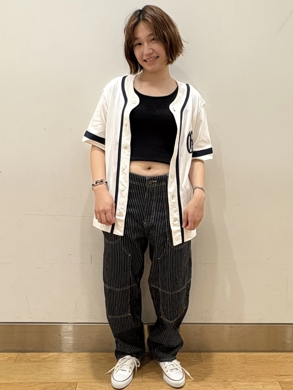 ベースボールTコーデ♪
