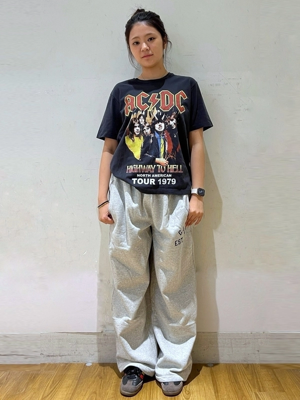 ミュージックTシャツ×バギースウェット